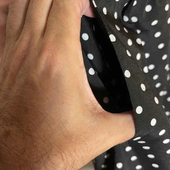 J.Crew women’s black and white thin strapped dress size 0 - Picture 12 of 12